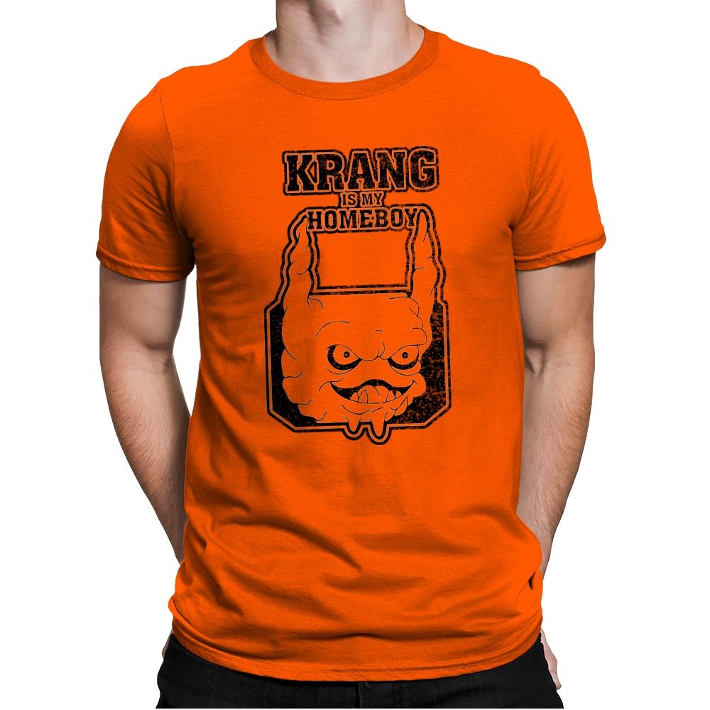Krang is my Homeboy - Mens Premium T-Shirts RIPT Apparel Small / Classic Orange