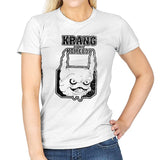 Krang is my Homeboy - Womens T-Shirts RIPT Apparel Small / White