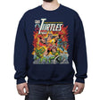 KrANG the Conqueror - Crew Neck Sweatshirt Crew Neck Sweatshirt RIPT Apparel Small / Navy