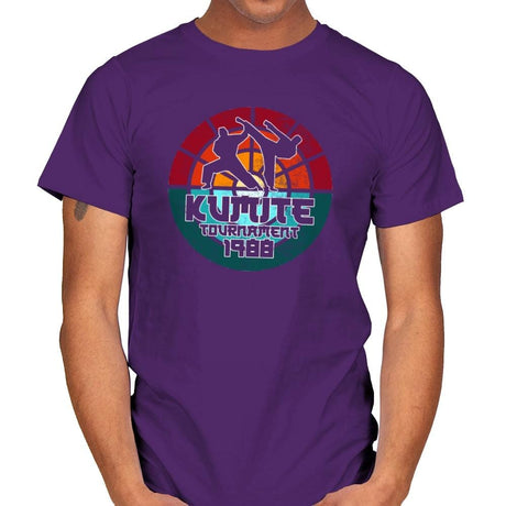 Kumite Tournament - Mens T-Shirts RIPT Apparel Small / Purple