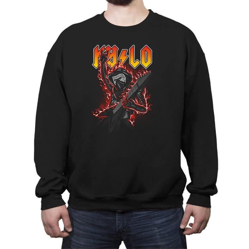 Kylo Rocks - Crew Neck Sweatshirt Crew Neck Sweatshirt RIPT Apparel
