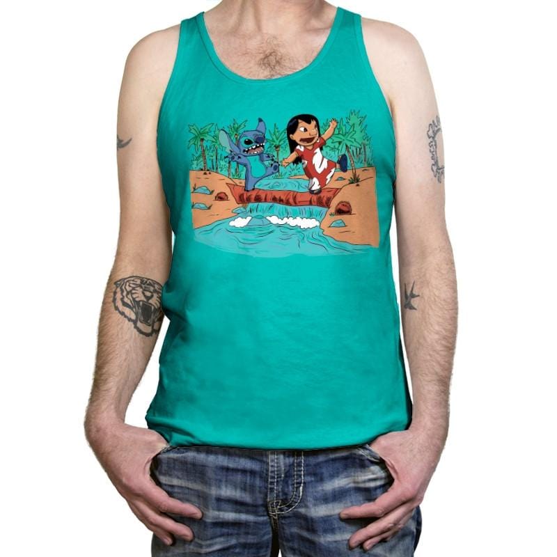 L + S Forever - Tanktop Tanktop RIPT Apparel X-Small / Teal