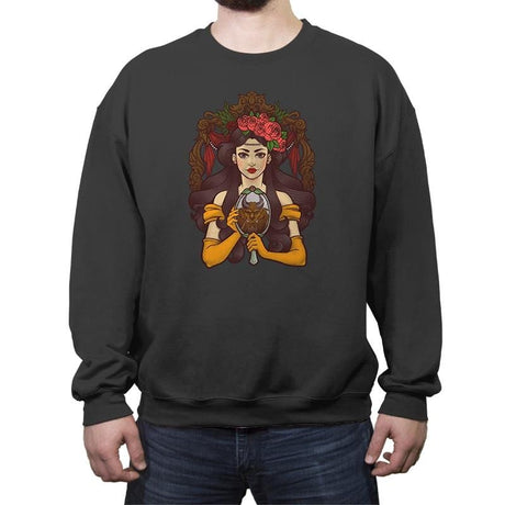 La Bête - Crew Neck Sweatshirt Crew Neck Sweatshirt RIPT Apparel Small / Charcoal