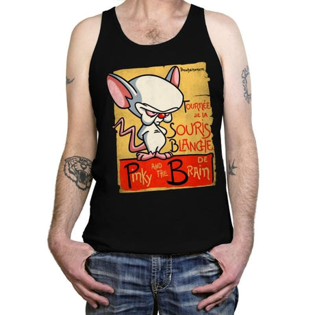 La Souris Blanche - Tanktop Tanktop RIPT Apparel X-Small / Black