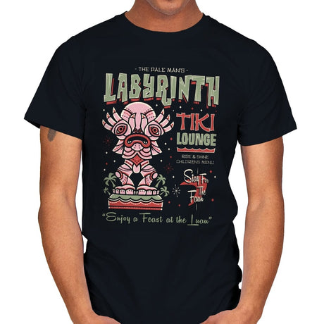 Labyrinth Tiki Lounge - Mens T-Shirts RIPT Apparel Small / Black