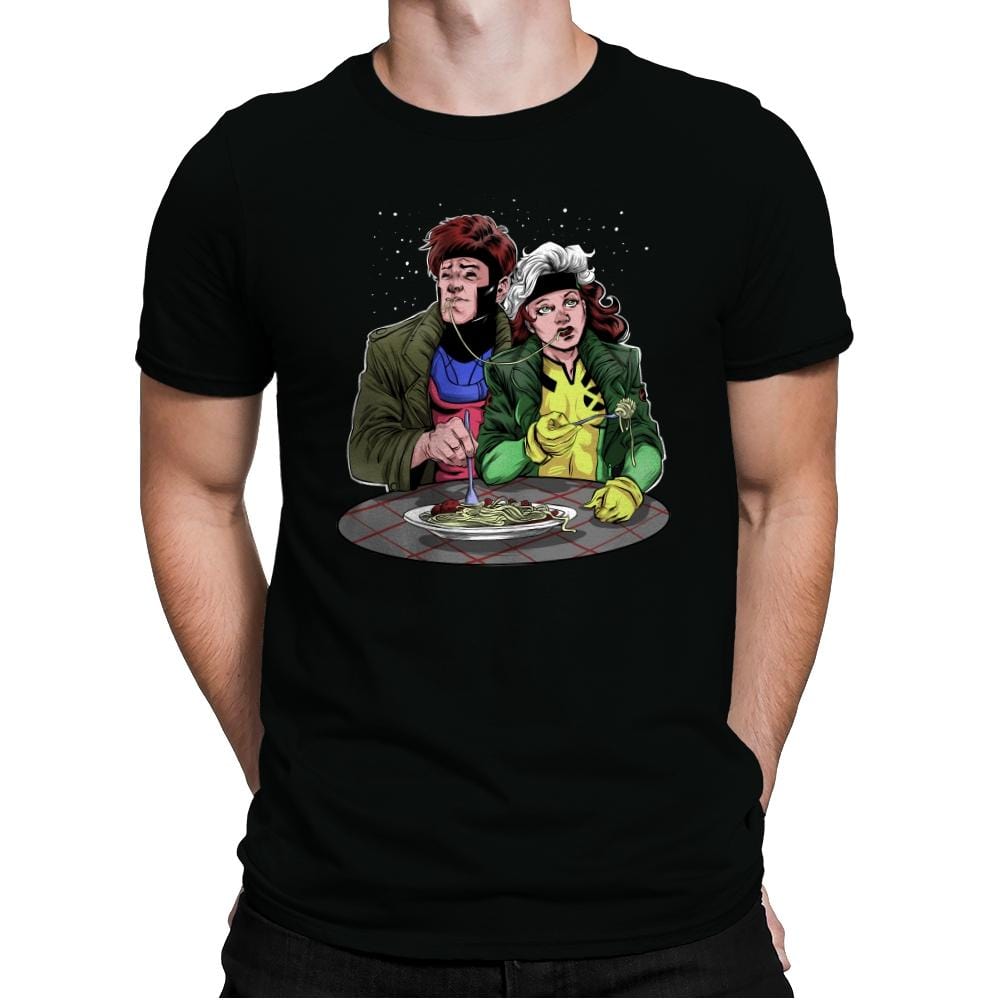 Lady and the Cajun - Mens Premium T-Shirts RIPT Apparel Small / Black