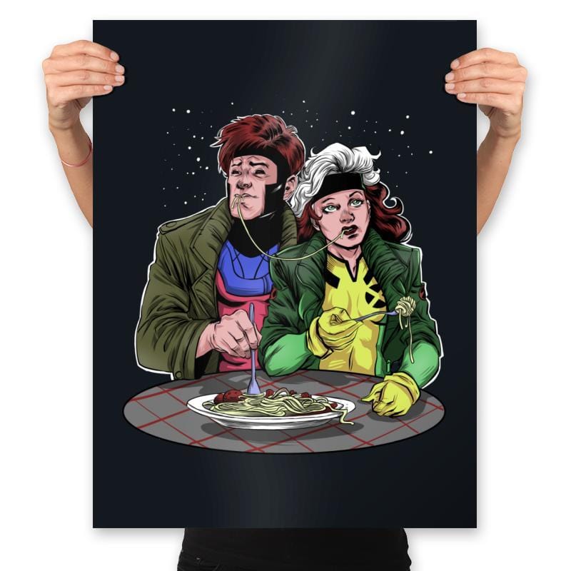 Lady and the Cajun - Prints Posters RIPT Apparel 18x24 / Black