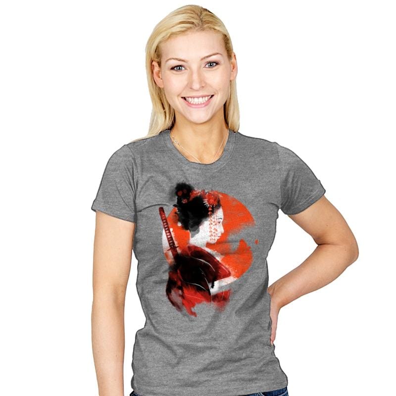 Lady Assassin - Womens T-Shirts RIPT Apparel Small / Heather