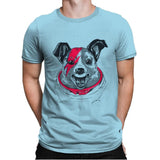 Laika Stardust - Mens Premium T-Shirts RIPT Apparel Small / Light Blue