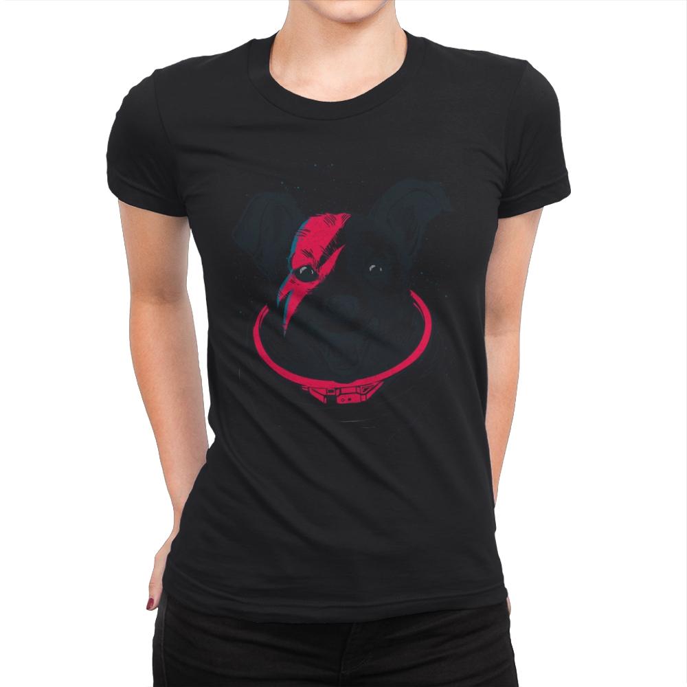 Laika Stardust - Womens Premium T-Shirts RIPT Apparel Small / Black