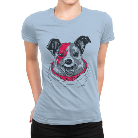 Laika Stardust - Womens Premium T-Shirts RIPT Apparel Small / Cancun