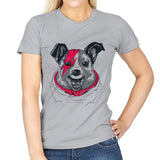 Laika Stardust - Womens T-Shirts RIPT Apparel Small / Sport Grey