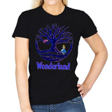 Land of Wonder - Womens T-Shirts RIPT Apparel Small / Black