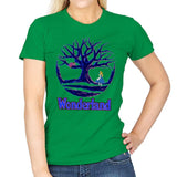 Land of Wonder - Womens T-Shirts RIPT Apparel Small / Irish Green