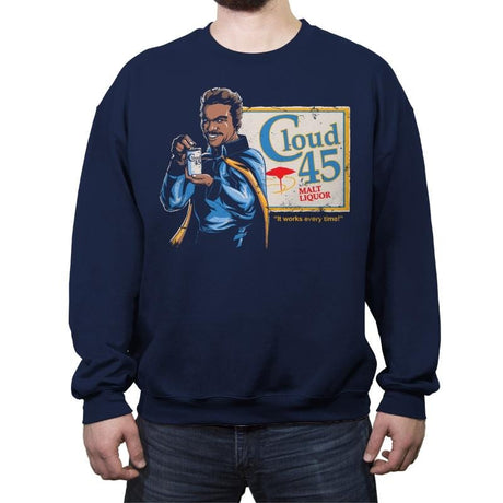 Lando's Cloud 45 - Best Seller - Crew Neck Sweatshirt Crew Neck Sweatshirt RIPT Apparel Small / Navy