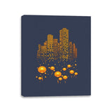 Lantern City - Canvas Wraps Canvas Wraps RIPT Apparel 11x14 / Navy