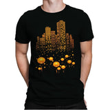 Lantern City - Mens Premium T-Shirts RIPT Apparel Small / Black