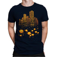 Lantern City - Mens Premium T-Shirts RIPT Apparel Small / Midnight Navy