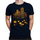 Lantern City - Mens Premium T-Shirts RIPT Apparel Small / Midnight Navy