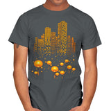 Lantern City - Mens T-Shirts RIPT Apparel Small / Charcoal