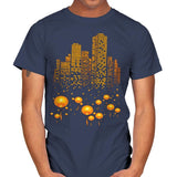 Lantern City - Mens T-Shirts RIPT Apparel Small / Navy