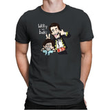 Larry y Balki - Mens Premium T-Shirts RIPT Apparel Small / Heavy Metal