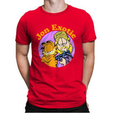 Lasagna King - Mens Premium T-Shirts RIPT Apparel Small / Red