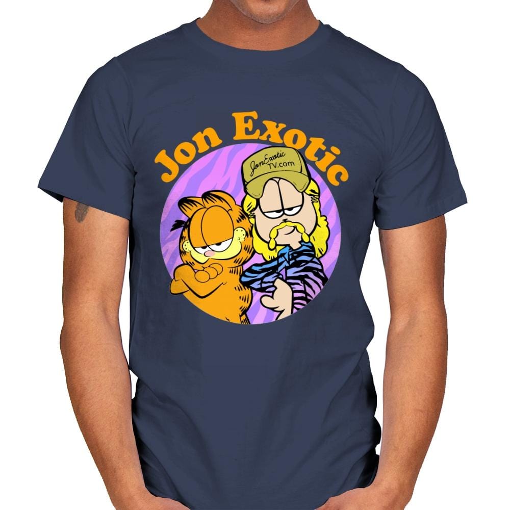 Lasagna King - Mens T-Shirts RIPT Apparel Small / Navy