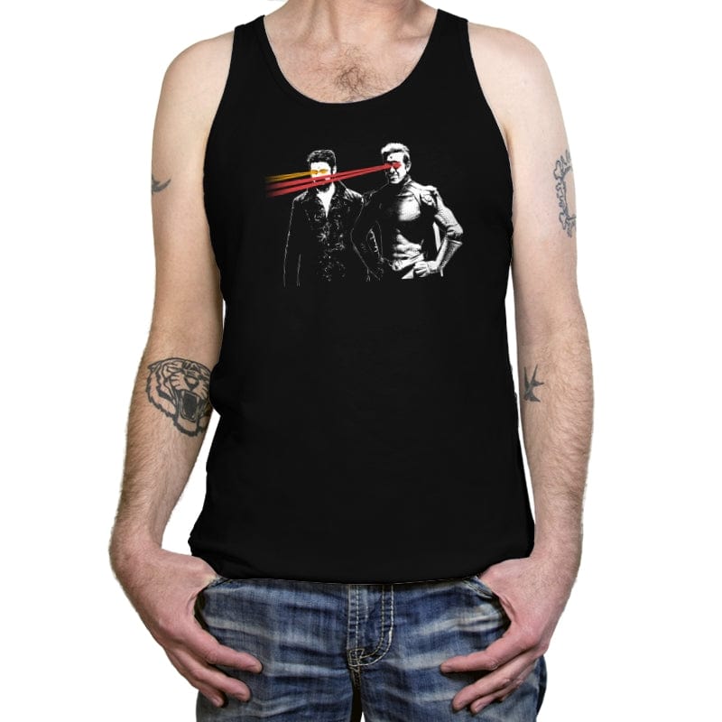 Laser Fiction - Tanktop Tanktop RIPT Apparel X-Small / Black