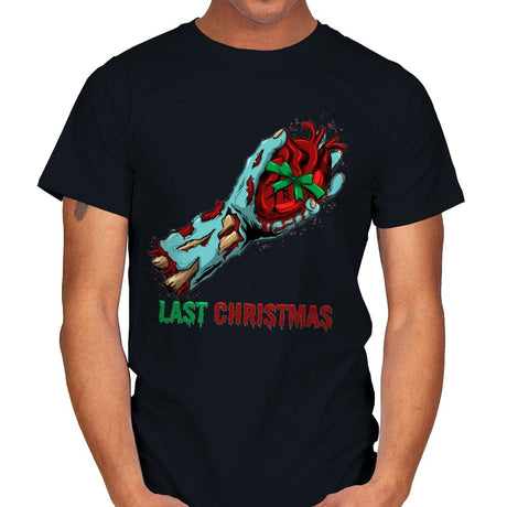 Last Christmas - Mens T-Shirts RIPT Apparel Small / Black