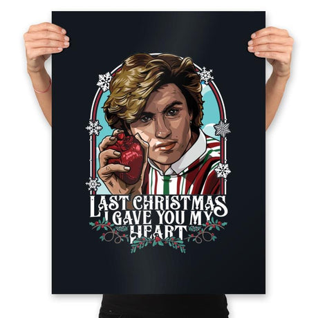 Last Christmas - Prints Posters RIPT Apparel 18x24 / Black