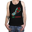 Last Christmas - Tanktop Tanktop RIPT Apparel X-Small / Black