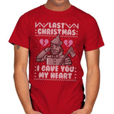 Last Christmas! - Ugly Holiday - Mens T-Shirts RIPT Apparel Small / Red