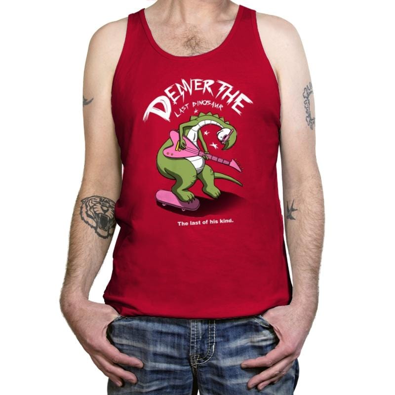 Last Dinosaur vs The World - Tanktop Tanktop RIPT Apparel