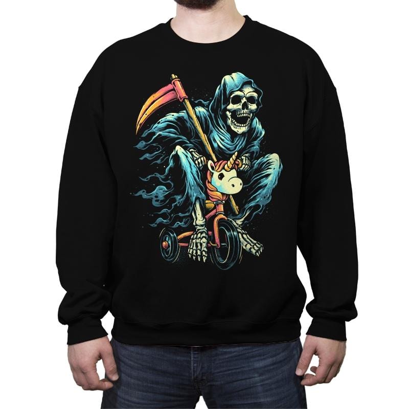 Last Ride - Crew Neck Sweatshirt Crew Neck Sweatshirt RIPT Apparel Small / Black