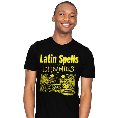 Latin Spells for Dummies - Mens T-Shirts RIPT Apparel