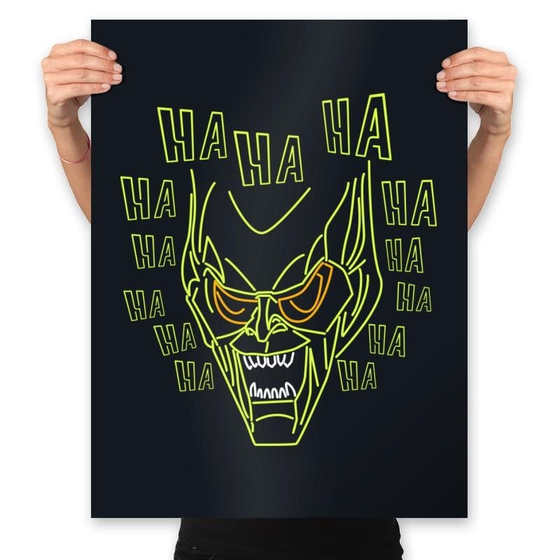 Laughing Goblin - Prints Posters RIPT Apparel 18x24 / Black
