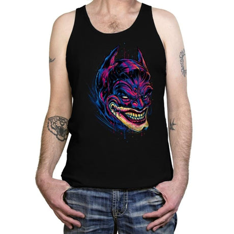 Laughing Justice  - Tanktop Tanktop RIPT Apparel X-Small / Black