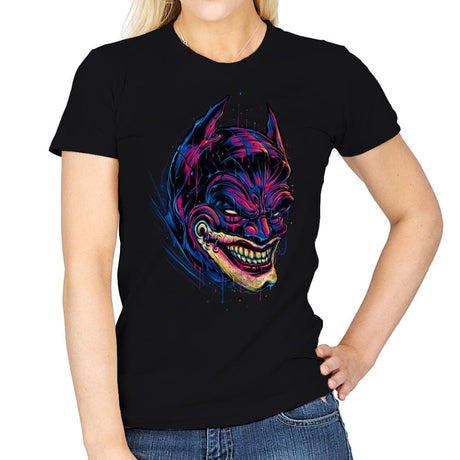 Laughing Justice  - Womens T-Shirts RIPT Apparel Small / Black