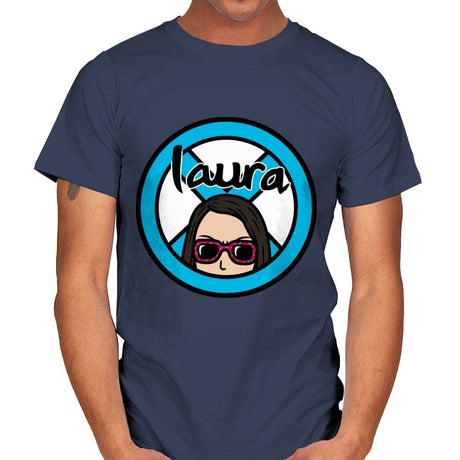 Laura - Mens T-Shirts RIPT Apparel Small / Navy