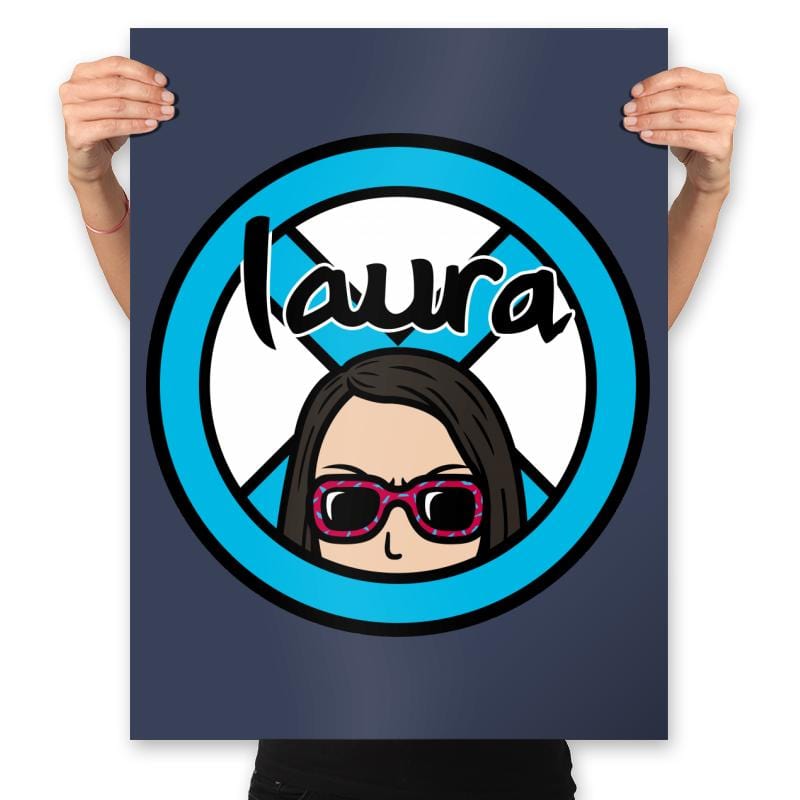 Laura - Prints Posters RIPT Apparel 18x24 / Navy