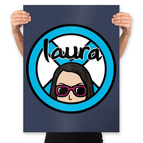 Laura - Prints Posters RIPT Apparel 18x24 / Navy