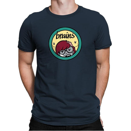 Lawndale's Undead Exclusive - Mens Premium T-Shirts RIPT Apparel Small / Indigo