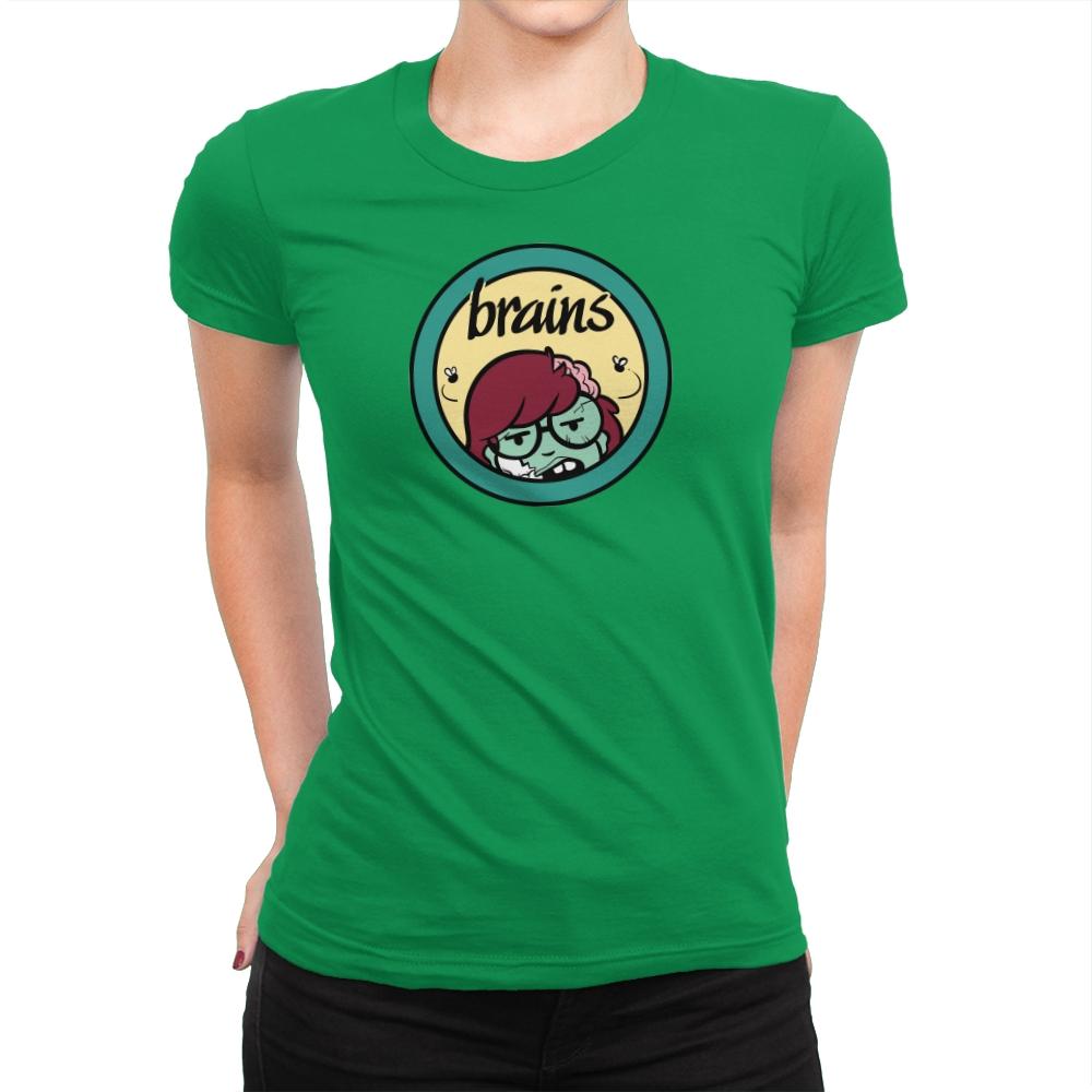 Lawndale's Undead Exclusive - Womens Premium T-Shirts RIPT Apparel Small / Kelly Green