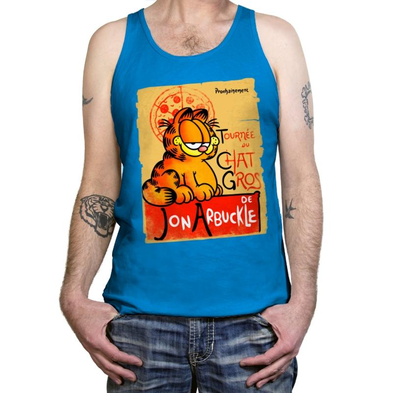 Le Chat Gros - Tanktop Tanktop RIPT Apparel X-Small / Teal