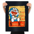 Le Chat Robot - Prints Posters RIPT Apparel 18x24 / Black