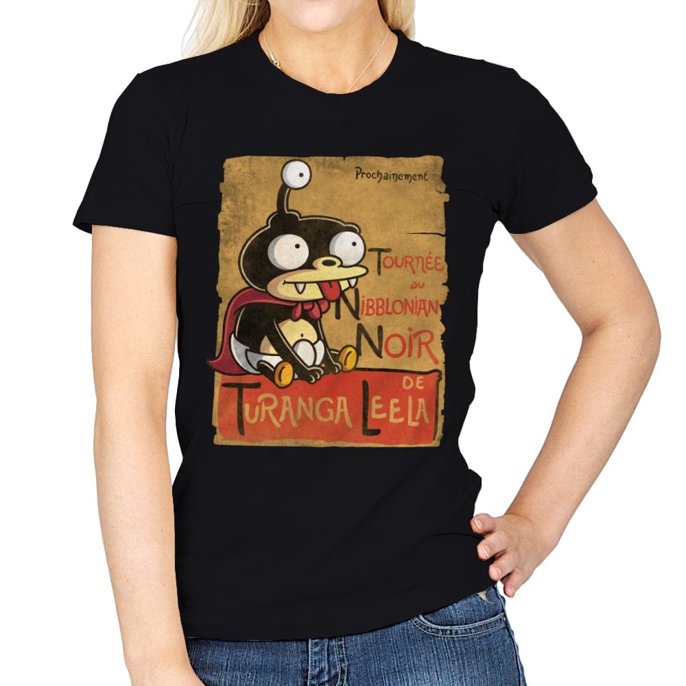 Le Nibblonian Noir - Womens T-Shirts RIPT Apparel Small / Black