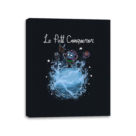 Le Petit Conqueror - Canvas Wraps Canvas Wraps RIPT Apparel 11x14 / Black
