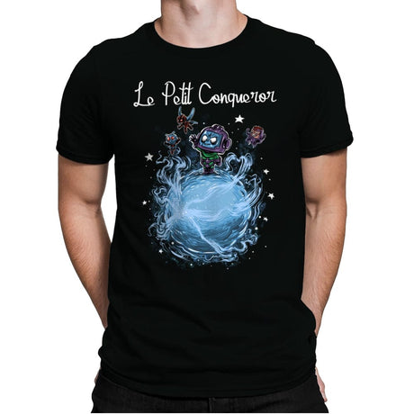 Le Petit Conqueror - Mens Premium T-Shirts RIPT Apparel Small / Black