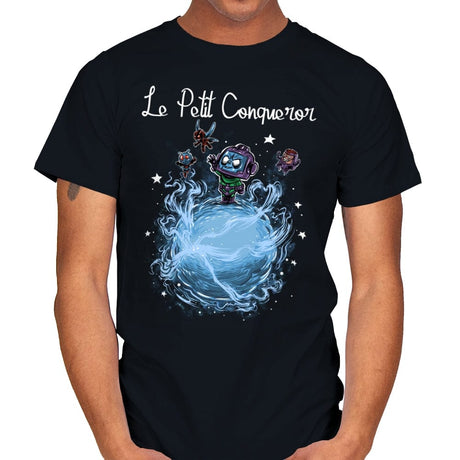 Le Petit Conqueror - Mens T-Shirts RIPT Apparel Small / Black
